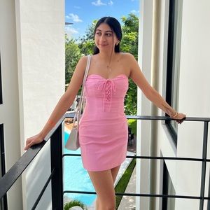 STARLETTE MINI DRESS PINK